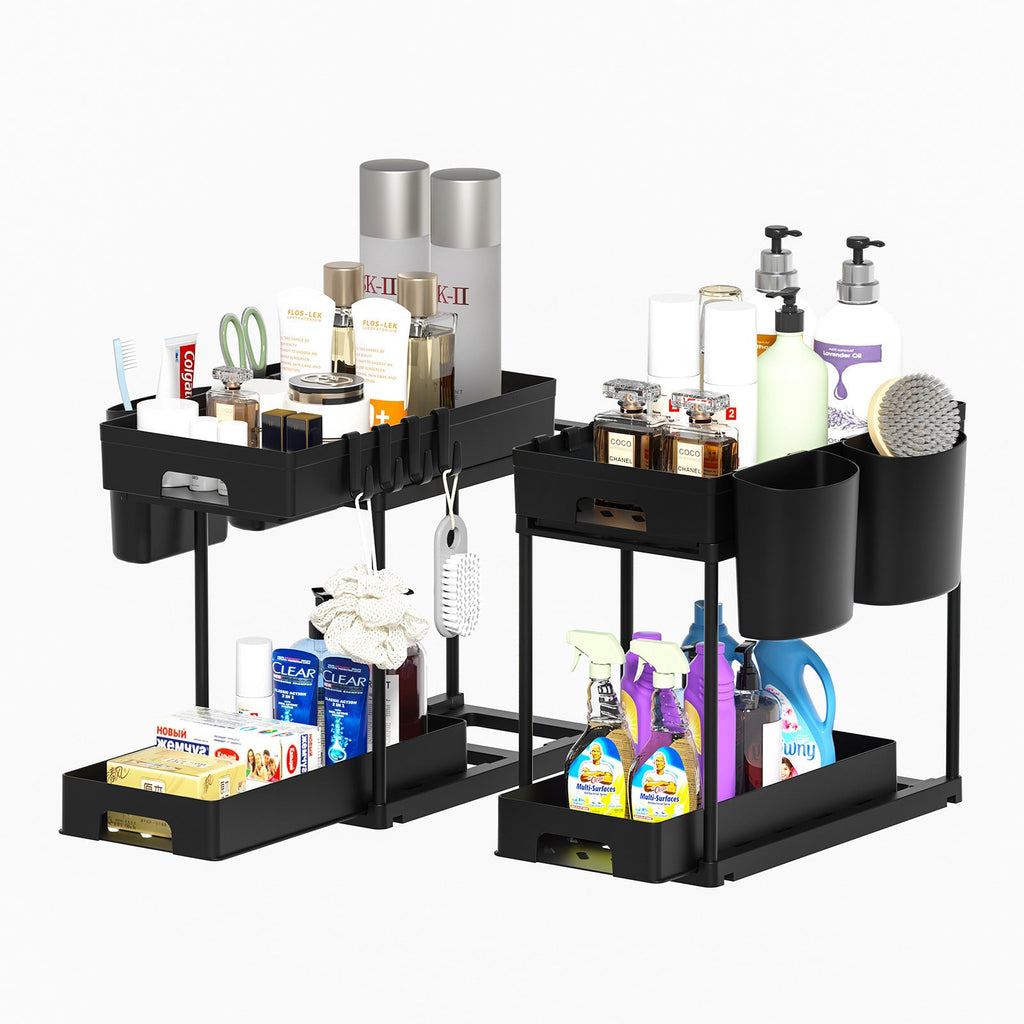2-Tier Pull-Out Under-Sink Organiser
