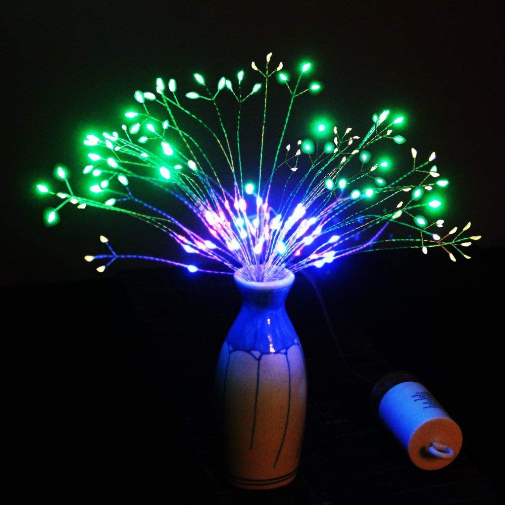 198 LED Hanging Starburst Fairy Light