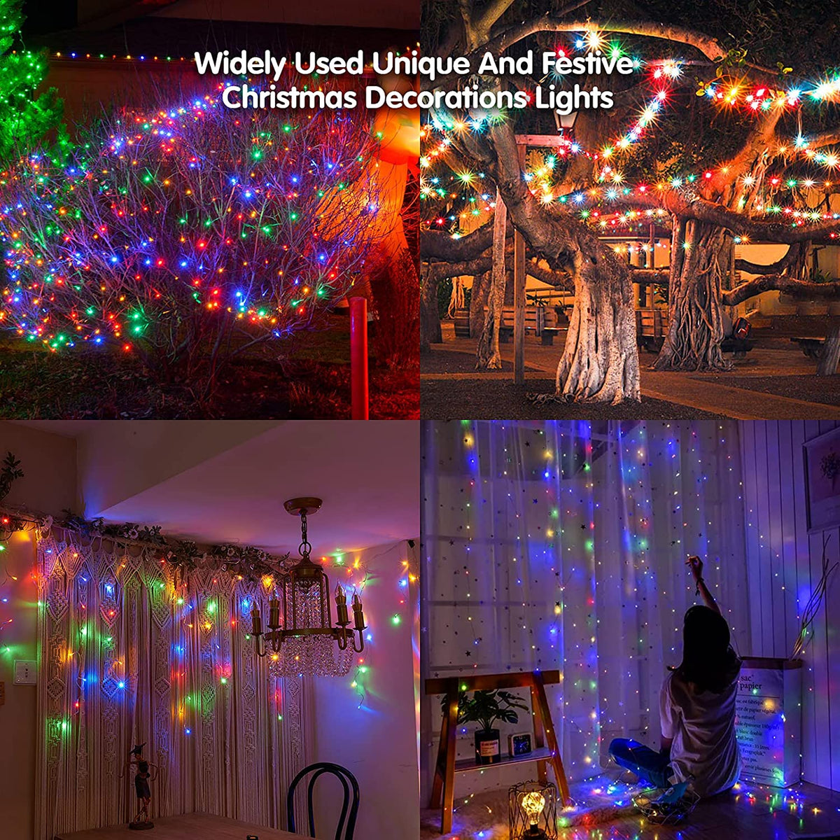 4M Warm White Outdoor Fairy Lights