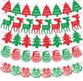 40-Piece Merry Christmas Banner Decoration